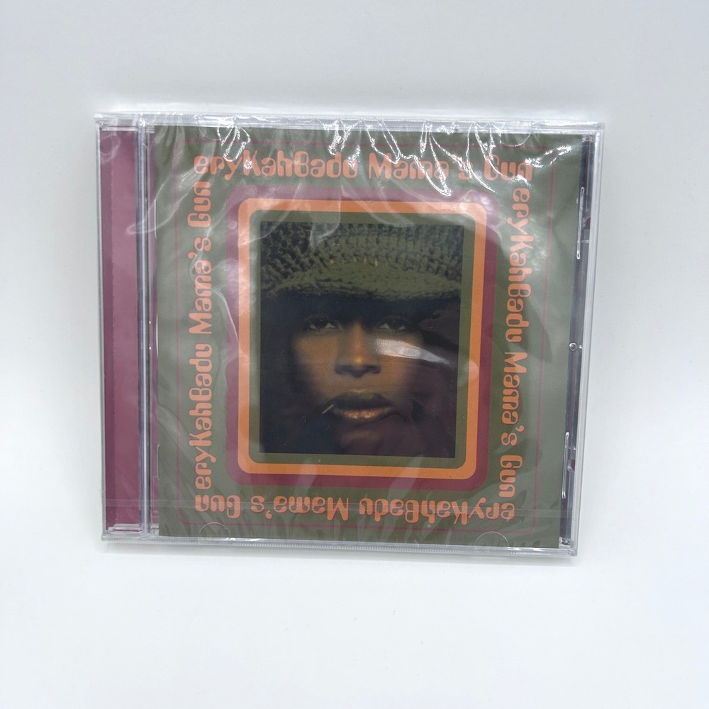 Erykah Badu Mamas Gun CD 2000 Motown Neo Soul R&B Factory Sealed Made in Germany